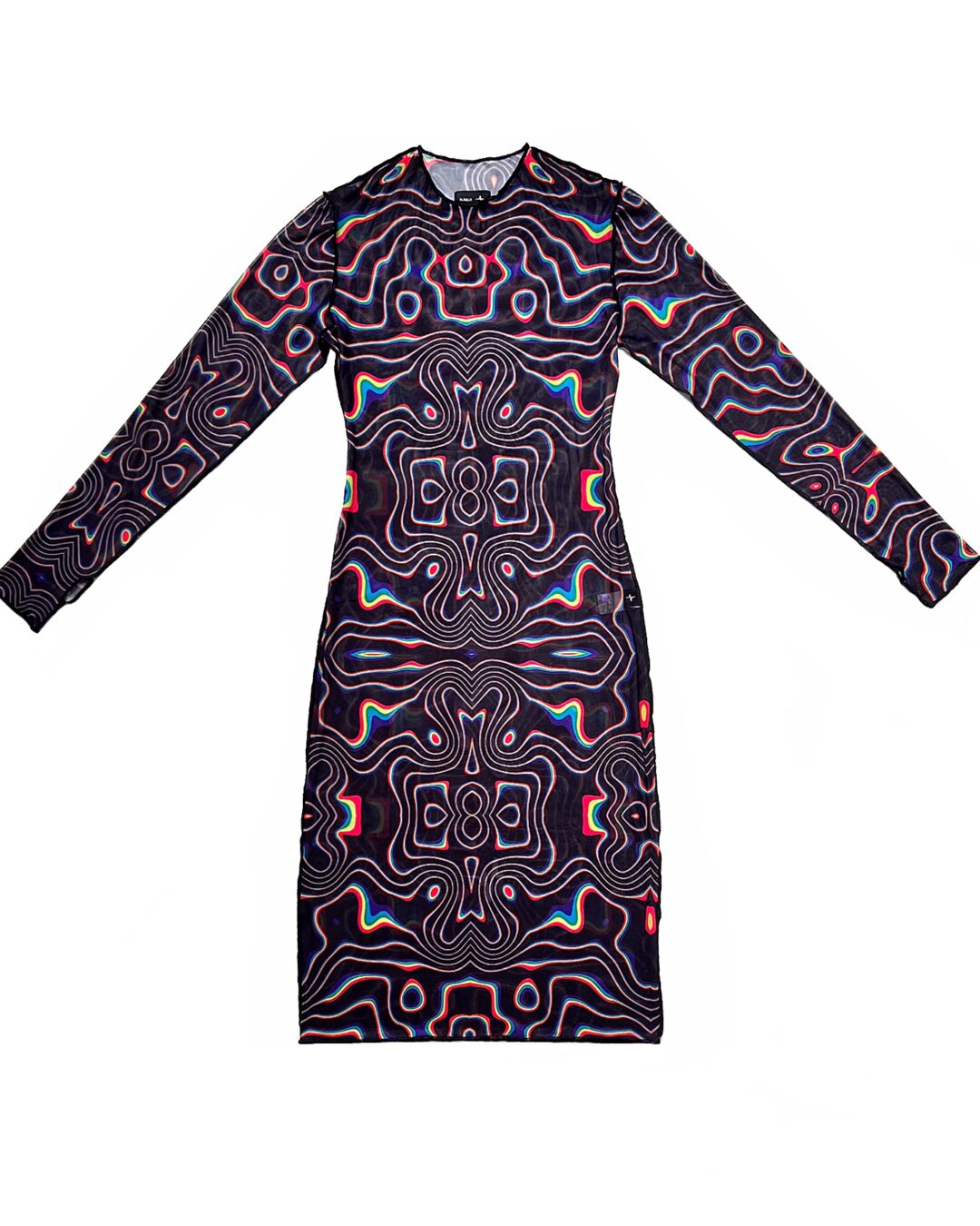 Vestido Colored Scratches
